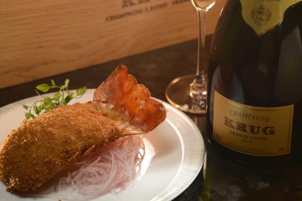 Baked lobster with Portuguese sauce at Yan Toh Heen