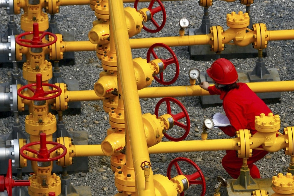 Weaker then expected demand for natural gas has been attributed to the mainland's economic slowdown and factors such as a relatively warmer winter. Photo: AP