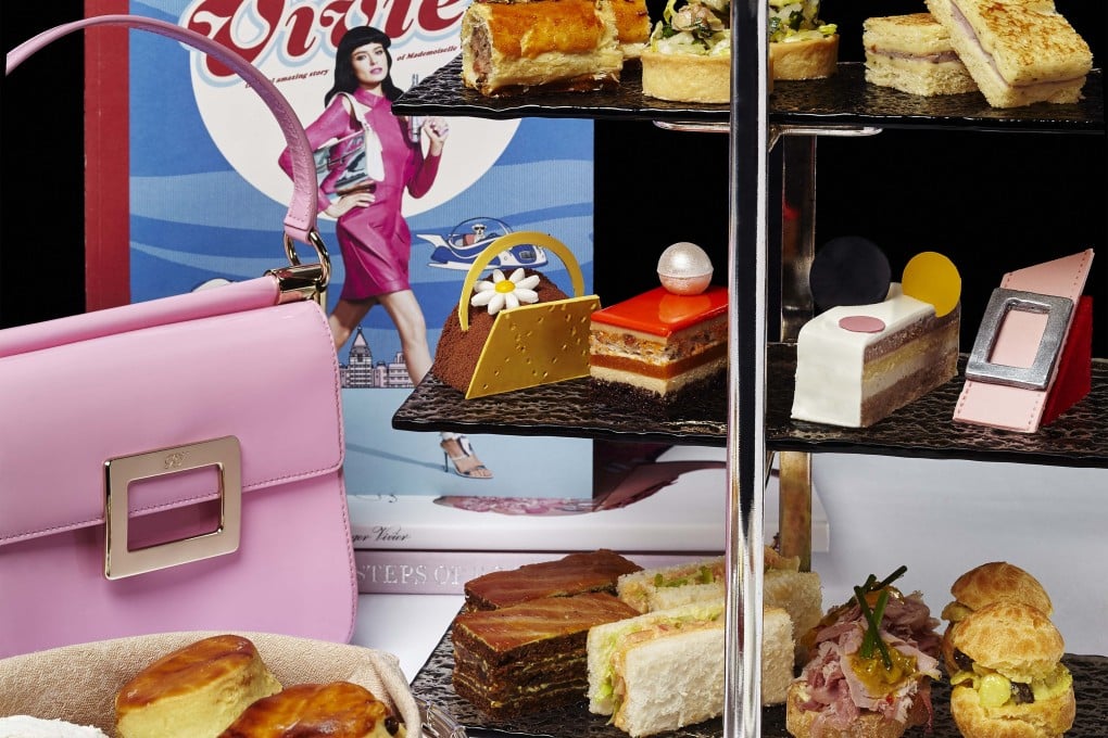 Clipper Lounge and Roger Vivier combine for comic-strip inspired afternoon tea