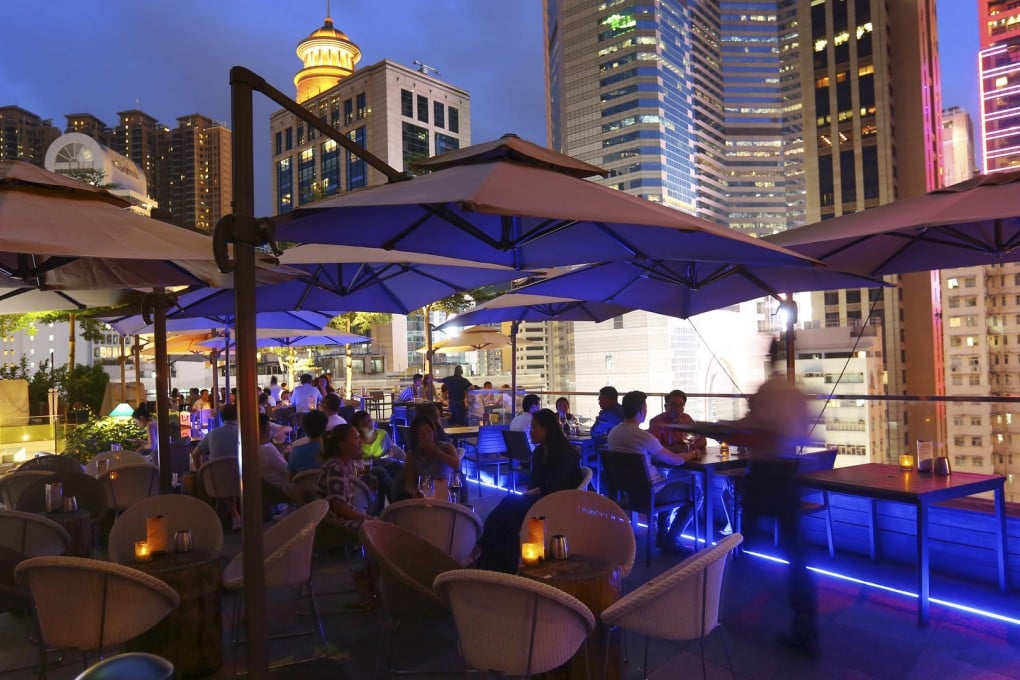 Wicker world: Shelter Italian Bar and Restaurant in Causeway Bay. Photo: Edmond So