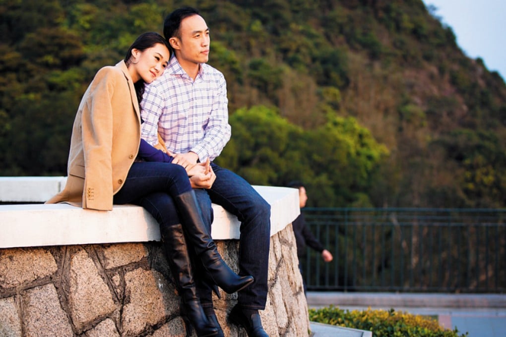 Derek Ting (right) and Danni Wang in a scene from Always.