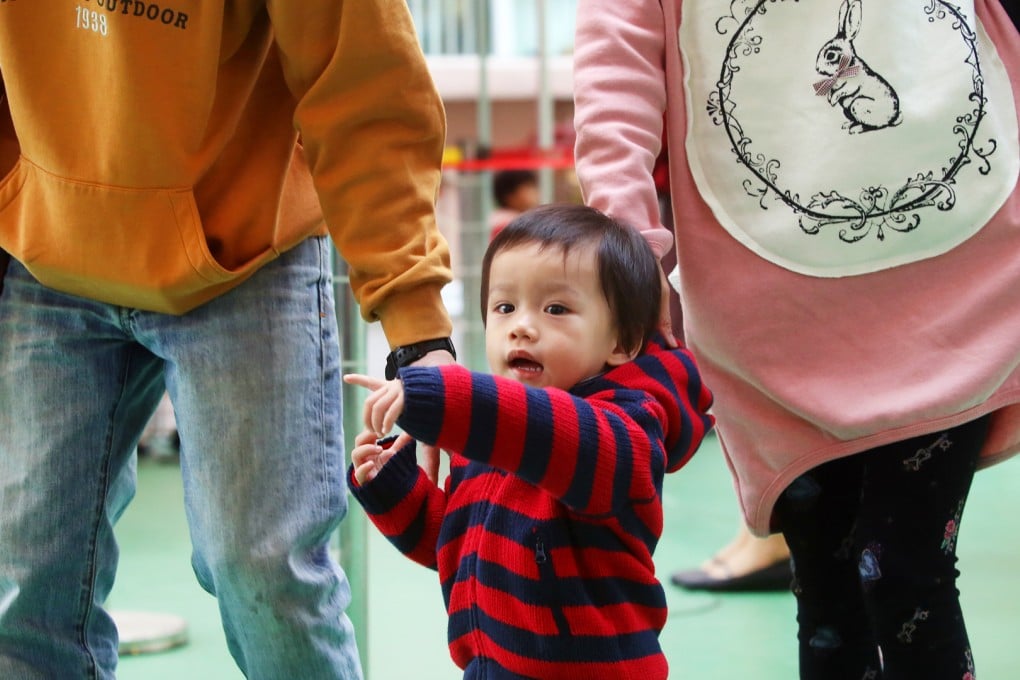 Association vice-chairwoman Au Yeung Po-chun said the government should offer more support to families, to encourage people to have children. Photo: Sam Tsang