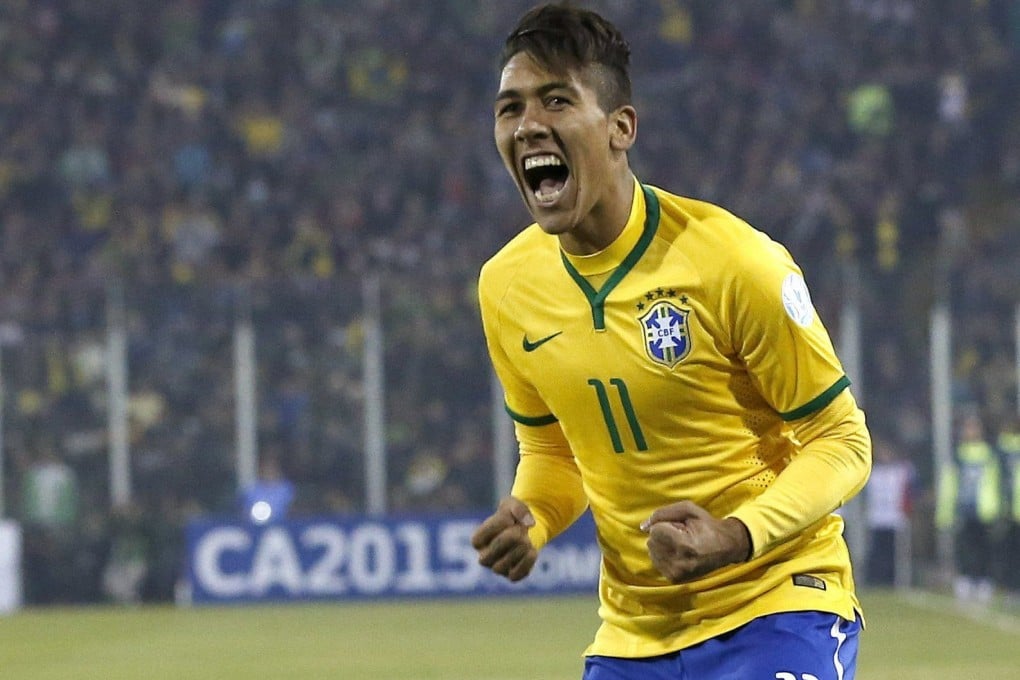 Roberto Firmino, heading for Liverpool, has scored four goals in nine appearances for Brazil and 47 goals in 151 matches for German side Hoffenheim. Photo: EPA
