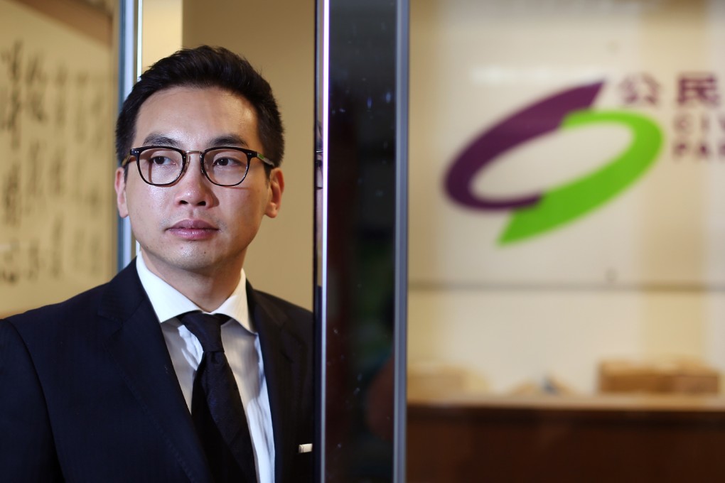 Alvin Yeung recalled emotional meeting with Ronny Tong in September. Photo: Sam Tsang