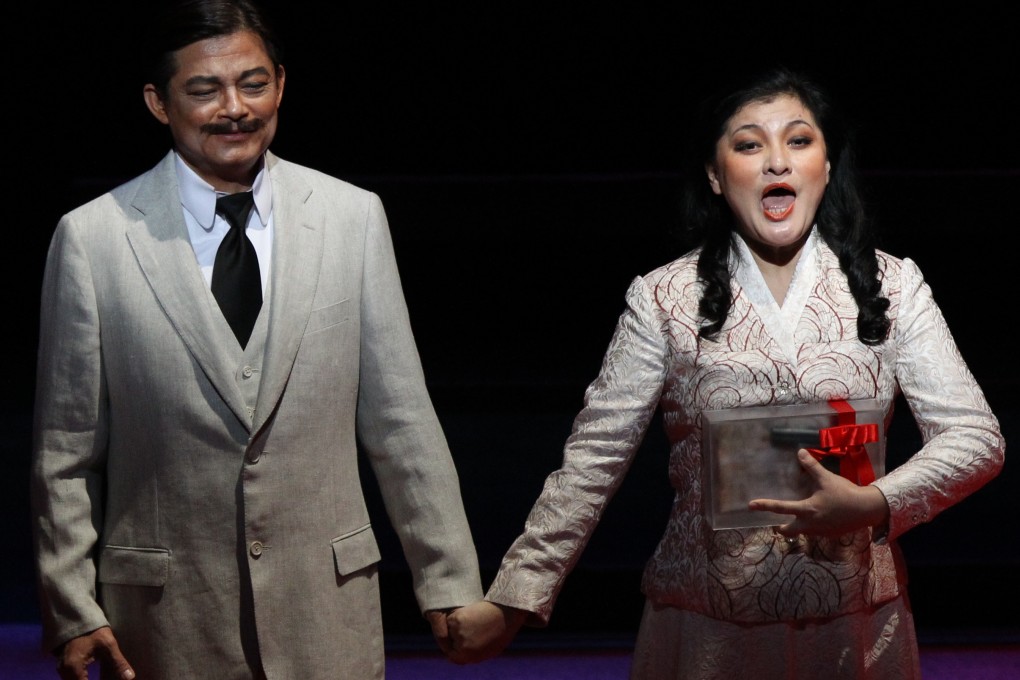 The rehearsal of a scene from Opera Hong Kong's Dr Sun Yat-sen, which premiered in Hong Kong in 2011. Photo: David Wong