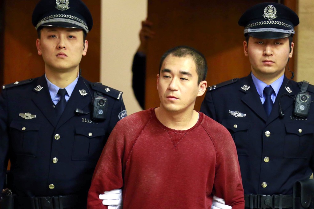 Zhang Mo, son of renowned actor Zhang Guoli, was sentenced earlier this year by a court in Beijing to six months in prison for drug offenses. Photo: Xinhua