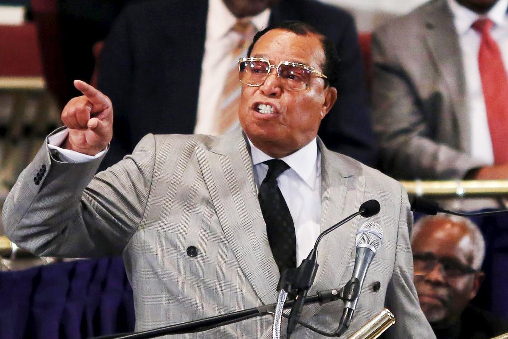 Louis Farrakhan wants to hold the rally on October 10. Photo: Reuters