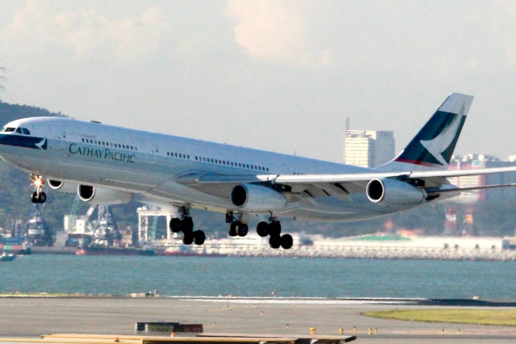 Some 14 Cathay Pacific planes were found to have substandard drinking water. Photo: May Tse