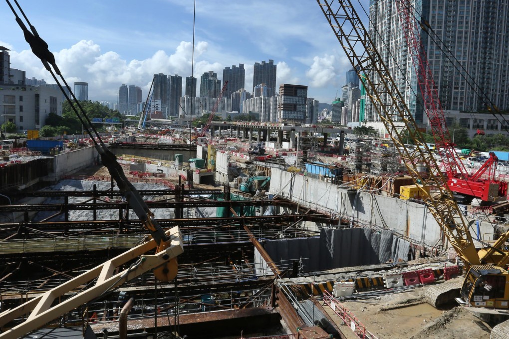 The West Kowloon Terminus for the much delayed and over-budget high-speed rail link to Guangzhou. Photo: Jonathan Wong