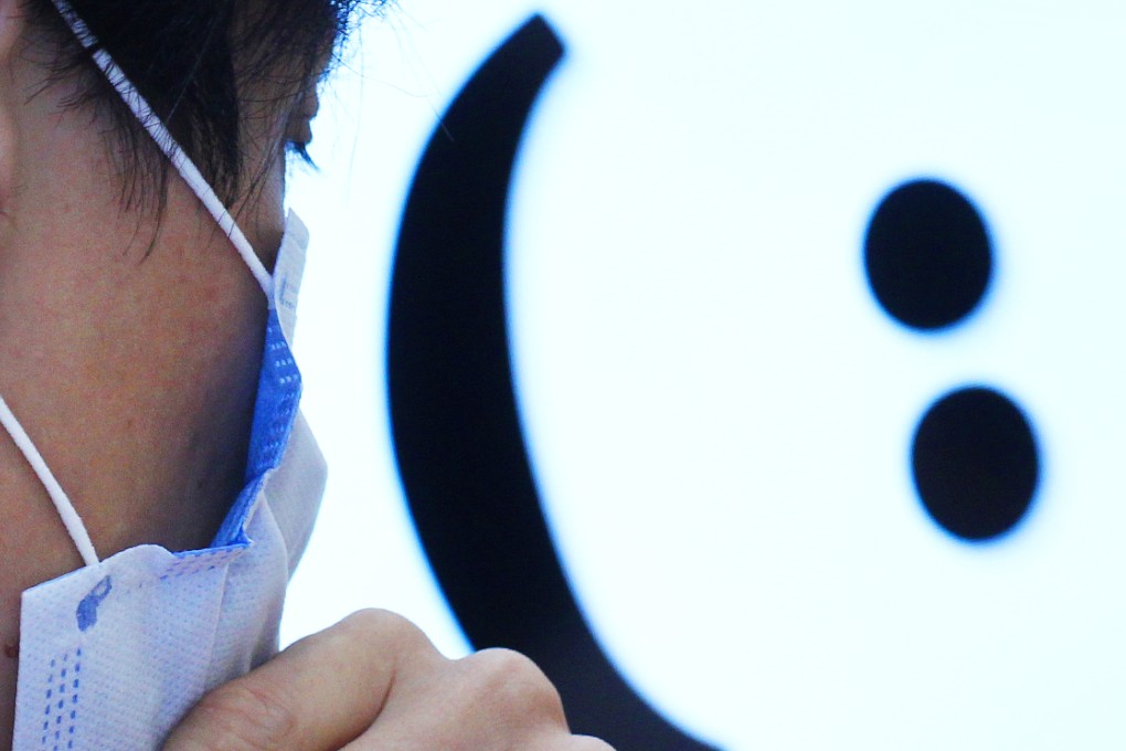 A man who has bipolar disorder at a clinic. Photo: May Tse