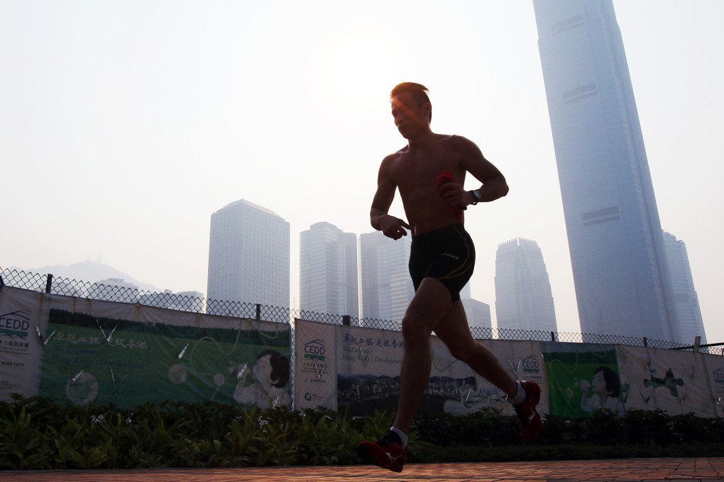 Spec-Sensors aims to help joggers 'pollution map' their routes so they can breathe easier. Photo: David Wong