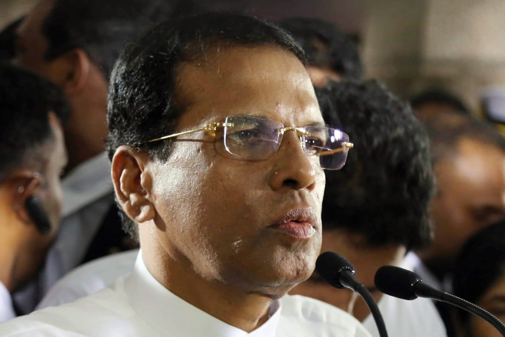 Sri Lankan President Maithripala Sirisena. Photo: EPA