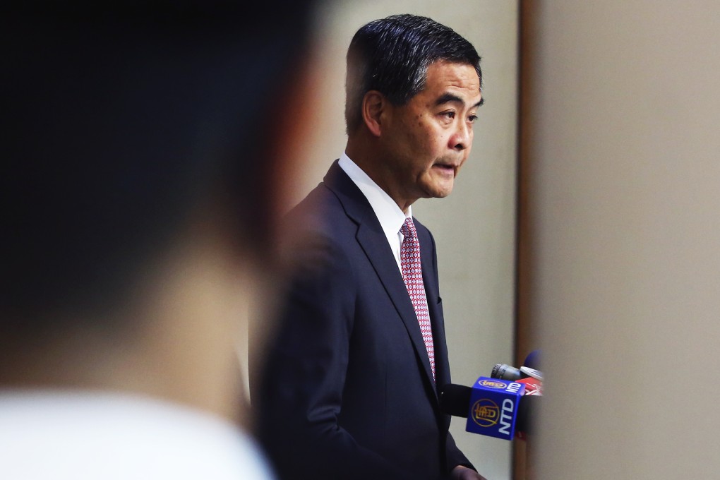 With just two years to go in his current term, Chief Executive Leung Chun-ying is under growing pressure to make good all his campaign promises. Photo: Sam Tsang