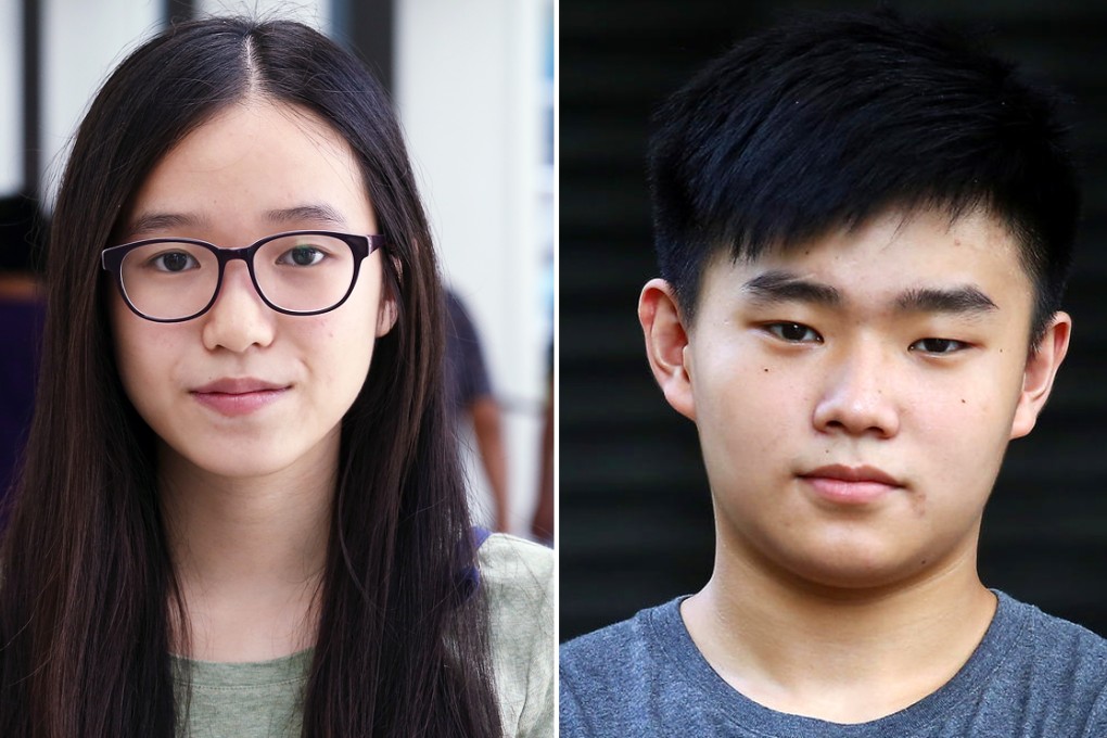 Eliza Au (left) and Cheung Chun-man were born within a day of each other just after the handover, but have developed starkly different views about Hong Kong's politics and its future. Photos: Jonathan Wong