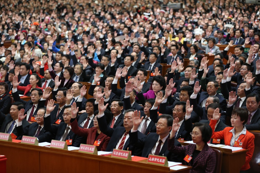 Delegates attending the Communist Party Congress in Beijing in 2012. Photo: Xinhua