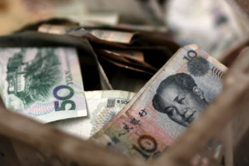 Even if the yuan joins the basket, it won't make up more than about 10 per cent of the total valuation. Photo: Reuters