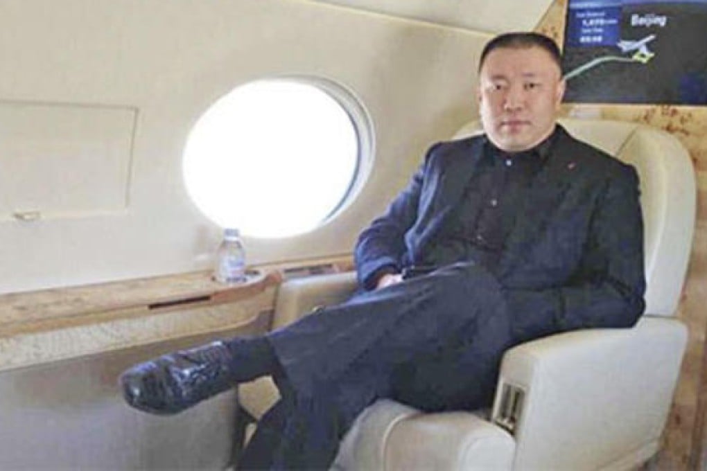 Victim Gang Yuan (above) was cut into 100 pieces while his relative, Florence Zhao (below) - daughter of the accused - flaunted his wealth on reality TV.