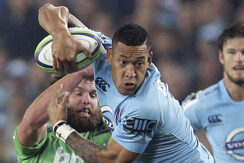 Israel Folau has agreed to a flexible contract which allows him to play in Japan outside of the Super Rugby and international test seasons. Photo: AP