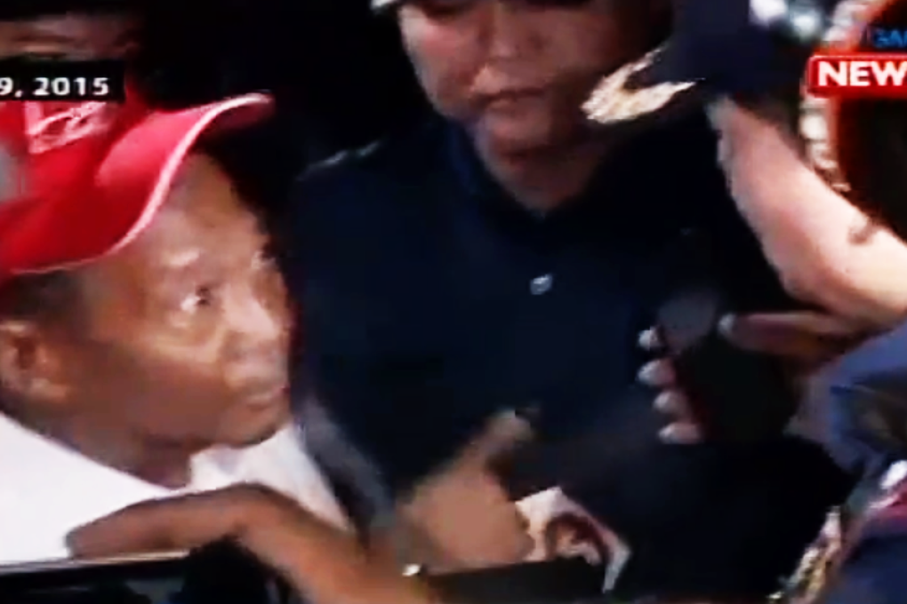 Philippine Vice-President Jejomar Binay has been accused of roughing up officers during a brawl that left several people hurt. Photo: SCMP Pictures