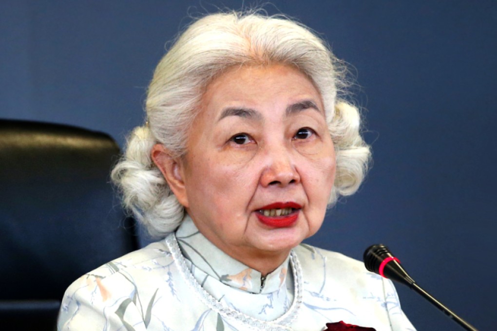 Elsie Leung Leung dismissed fears the national security law would pose a threat to Hongkongers. Photo: David Wong