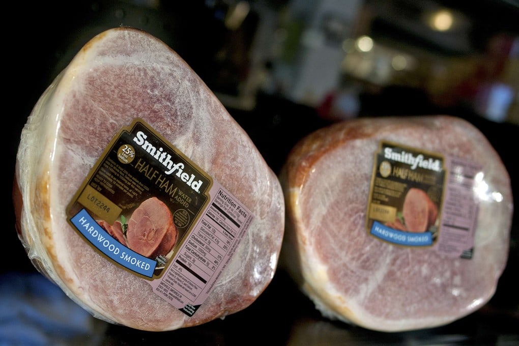 Smithfield pork products sit on a shelf as commodity giant Cargill sold its US pork business to Brazil's JBS SA.
Photo: Reuters