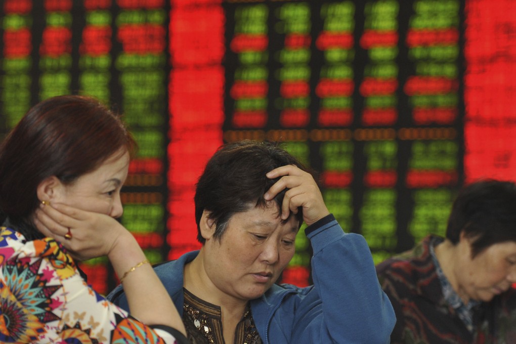 More than 20 trillion yuan has been wiped off China's stock markets in just three weeks. Photo: AP