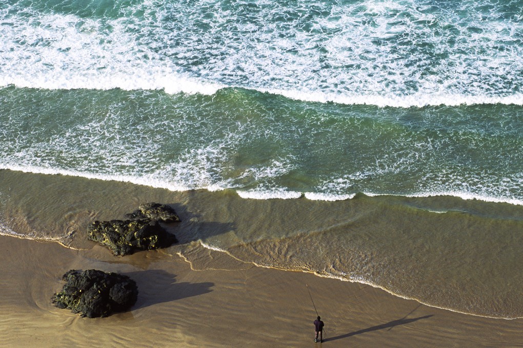 The beach in Magilligan, Northern Ireland. Though outlandish, the idea illustrated anxieties at the time about the future of Hong Kong. Photo: AFP/Biosphotos