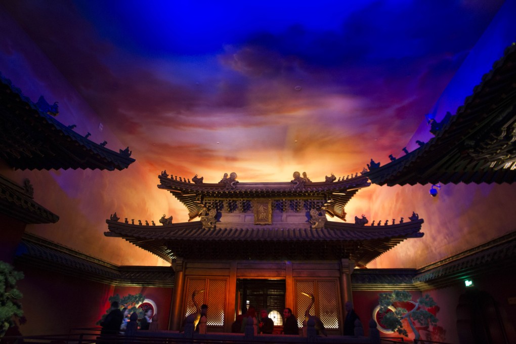 Wanda Movie Park, an indoor theme park the group opened in China's Hubei province last year. The group aims to further cash in on China's travel boom and ultimately attract more visitors than Disney to its various amusements. Photo: Simon Song