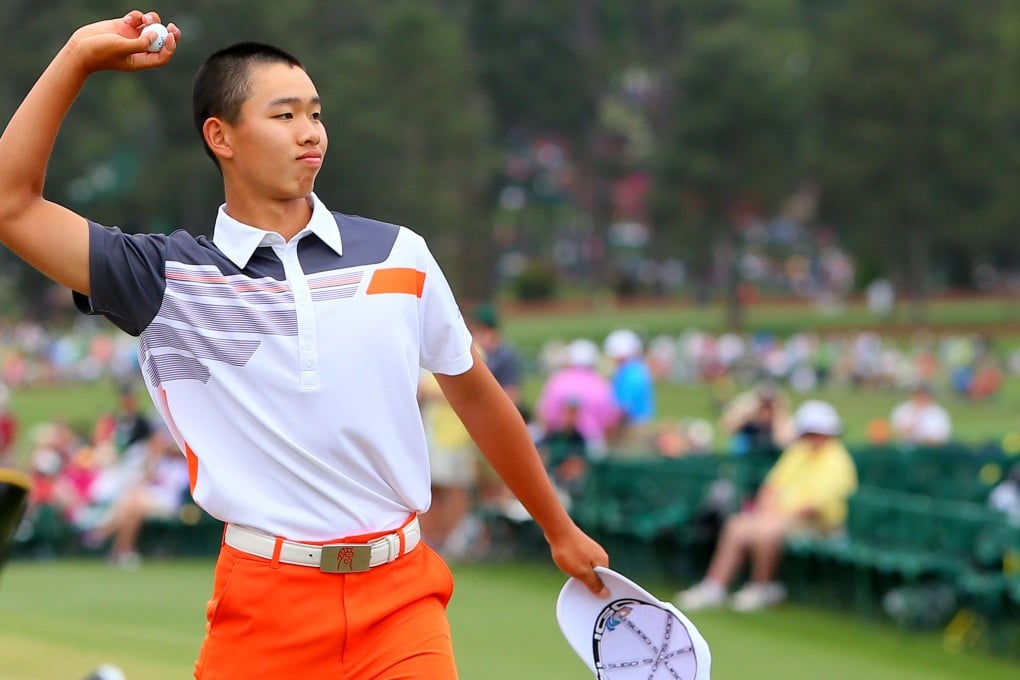Chinese prodigy Guan Tianlang won the 2012 Asia-Pacific Amateur Championship and then took the world by storm at the 2013 Masters in Augusta. Photo: MCT