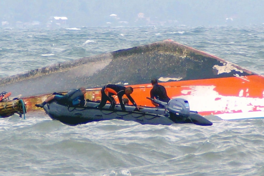 The death toll from the ferry that capsized Thursday has now climbed to 56. Photo: AFP