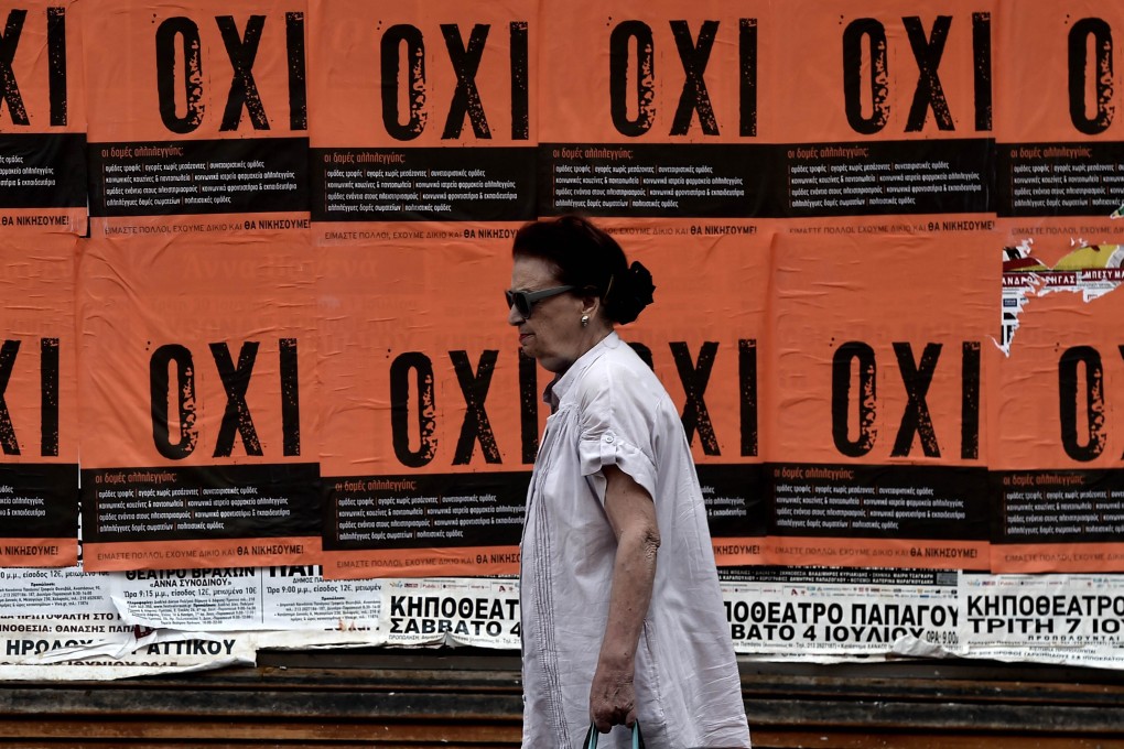 The IMF's tough monetary medicine has proven to be too bitter to swallow for Greece. Photo: AFP