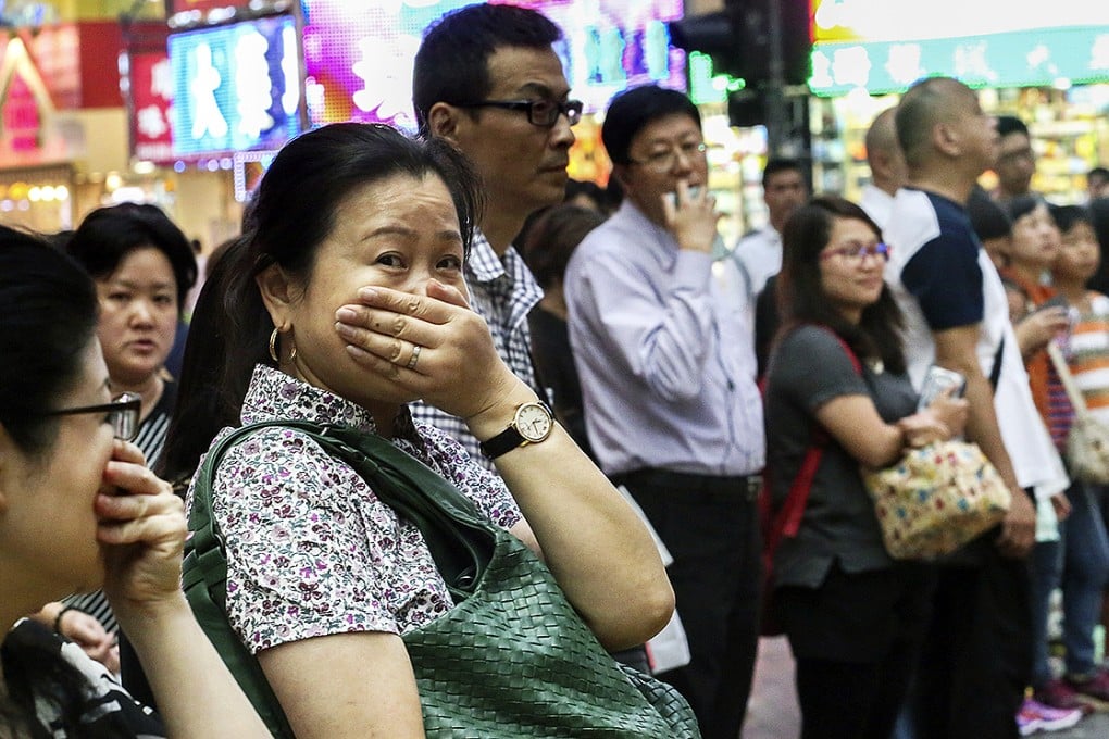 The Environmental Protection Department is warning of increasingly harmful pollution levels this evening. Photo: Felix Wong