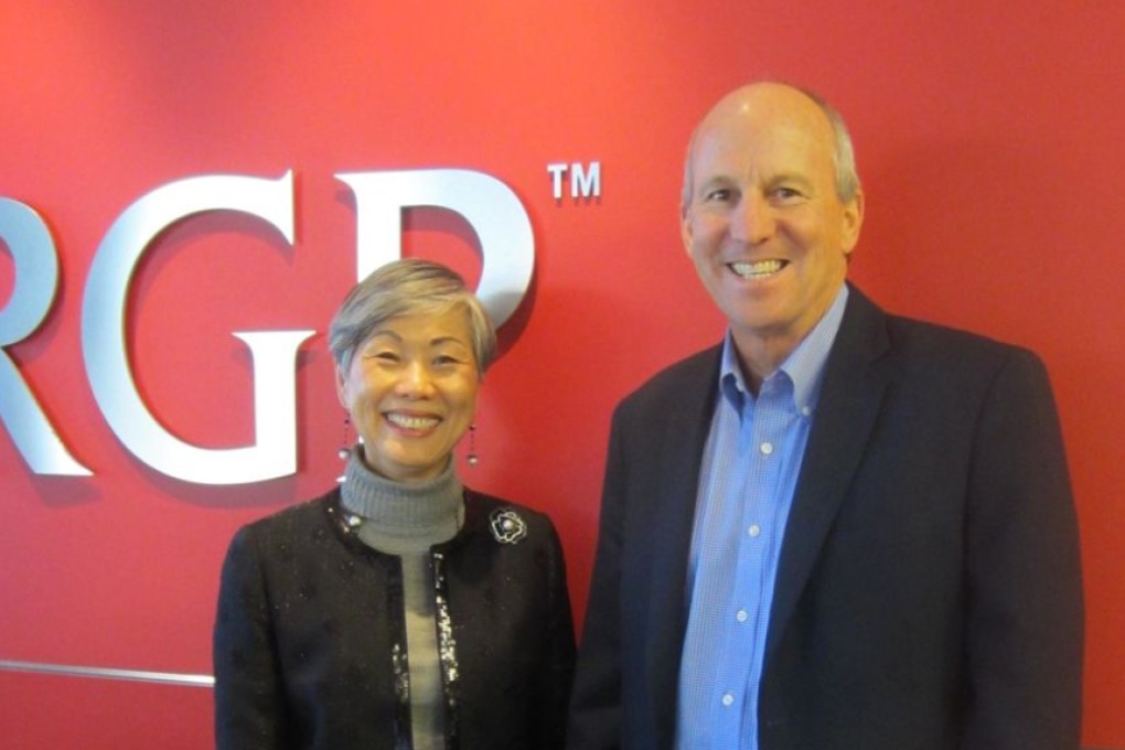 (From left): Anne Shih, board member, and Tony Cherbak, president and CEO