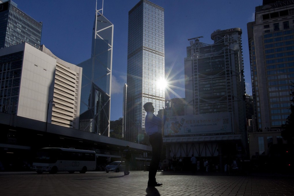 The Nikkei Purchasing Managers’ Index bounced back to 49.2, but the decline in Hong Kong business activities continues. Photo: EPA