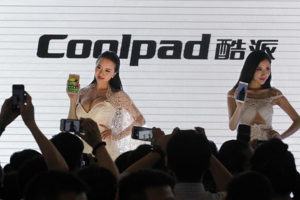Shares in Coolpad have fallen following a "correction" in the market, according to analysts. Photo: Imaginechina
