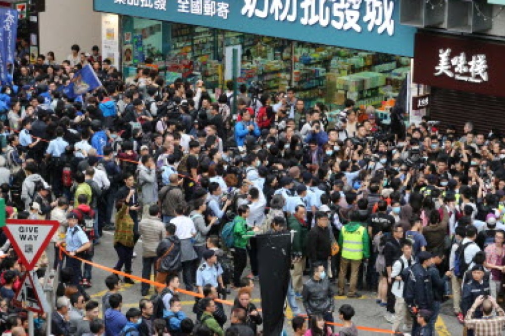Confrontations such as this one in Yuen Long in March between mainland shoppers and members of HK Indigenous and Civic Passion typify nativism. Photo: Felix Wong