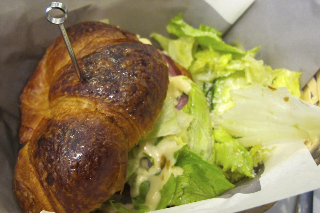 Time shared: roast beef croissant sandwich at Communal Table. Photo: Juliana Loh