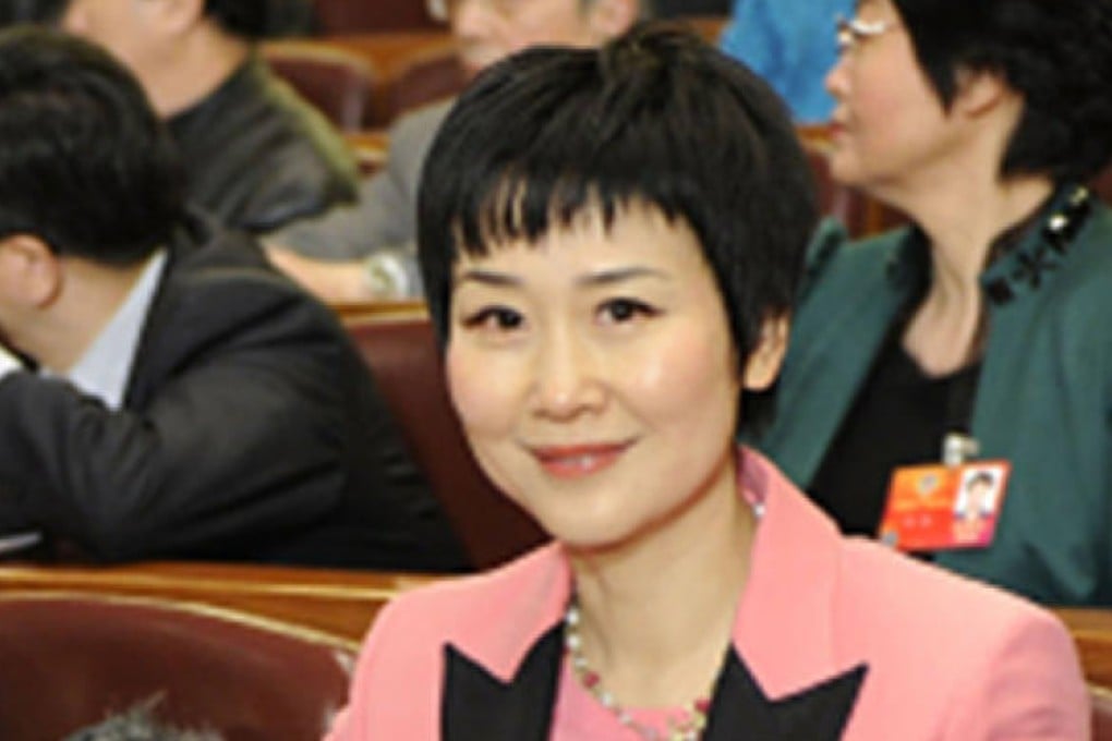 Li Xiaolin, the daughter of former premier Li Peng. Photo: AP