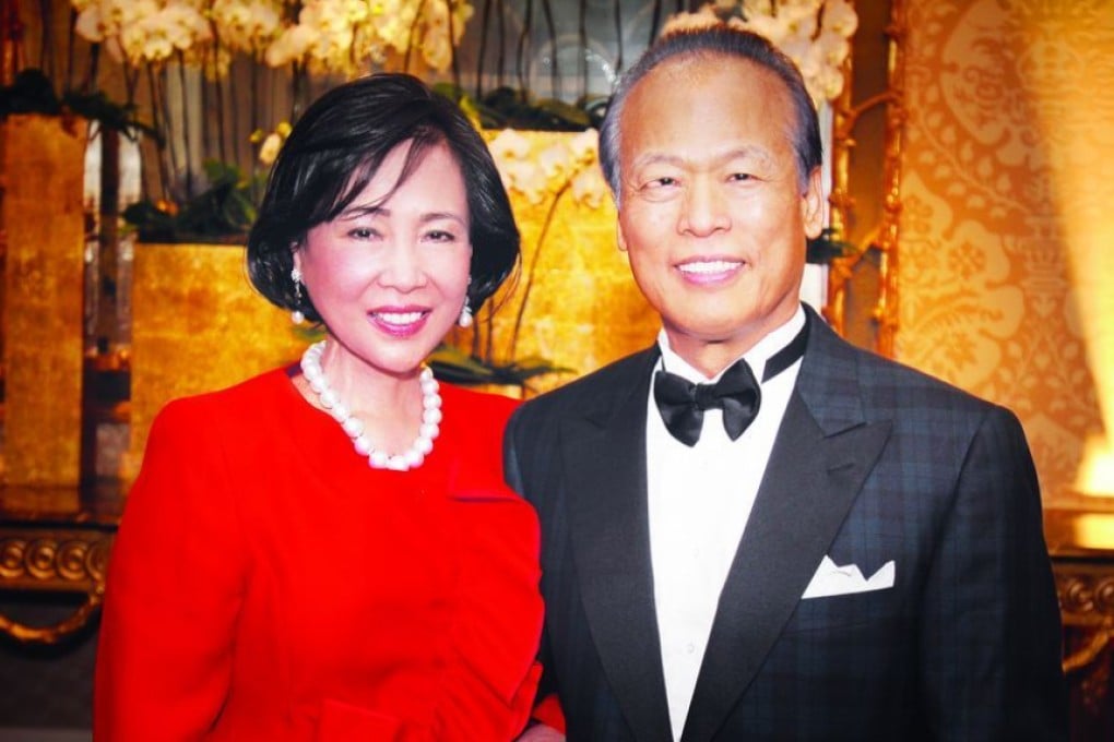 (From left): Dr Oi-Lin Chen, president, and Dr Tei-Fu Chen, chairman of the board
