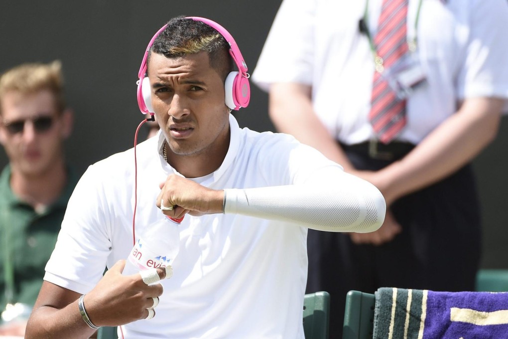 Nick Kyrgios was offended by Dawn Fraser's comments. Photo: EPA
