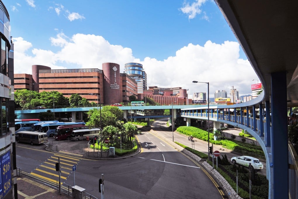 Hong Kong Polytechnic University was one of several educational institutions in the city affected by a mass hack attack on more than 100 organisations around the world. Photo: Ralf Roletschek