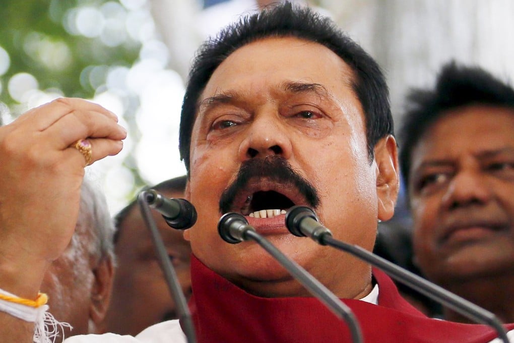 Mahinda Rajapaksa may see his popularity rise in months ahead. Photo: Reuters