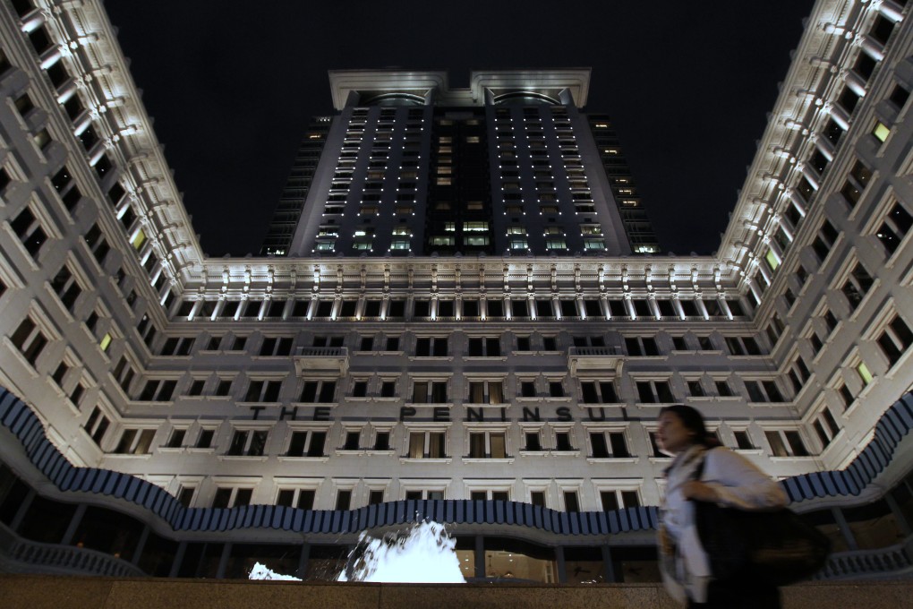 Hongkong and Shanghai Hotels owns 10 Peninsula hotels, including one in Hong Kong. Photo: Edward Wong
