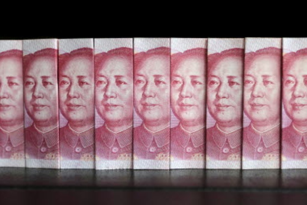 The People’s Bank of China set the midpoint rate at 6.1175 per US dollar. Photo: Reuters