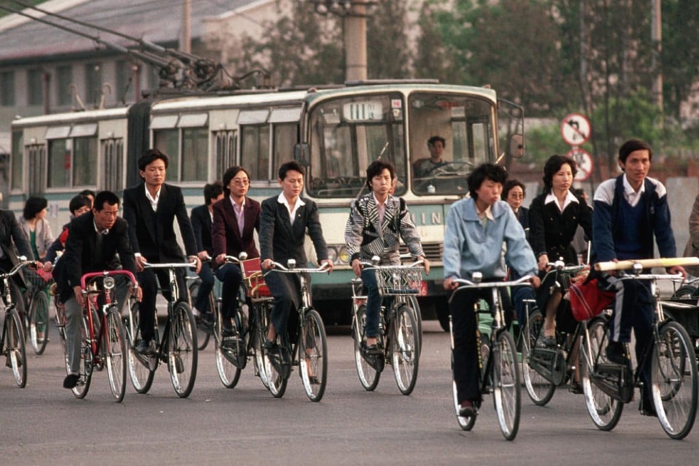 People carriers in Beijing, circa 1989. Photo: Corbis