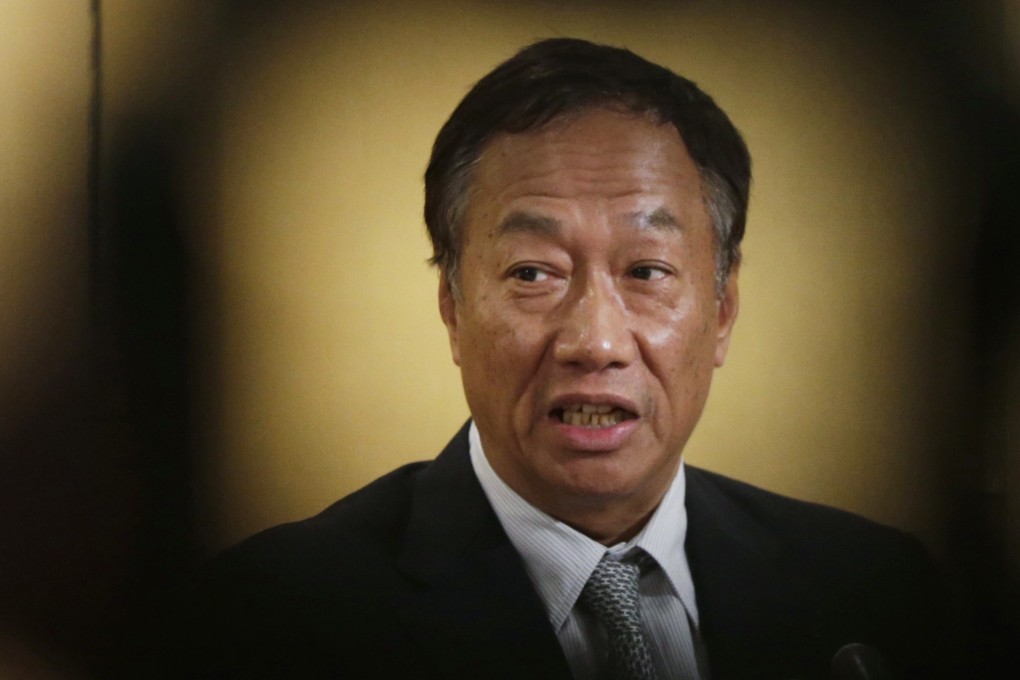 Foxconn shares have hit historic highs as founder and CEO Terry Gou seeks to diversify the company's output. Photo: Reuters