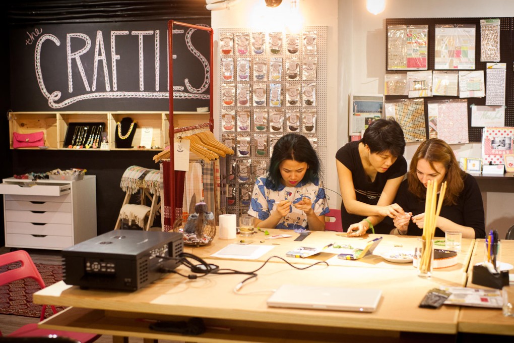The Crafties, in Sheung Wan.