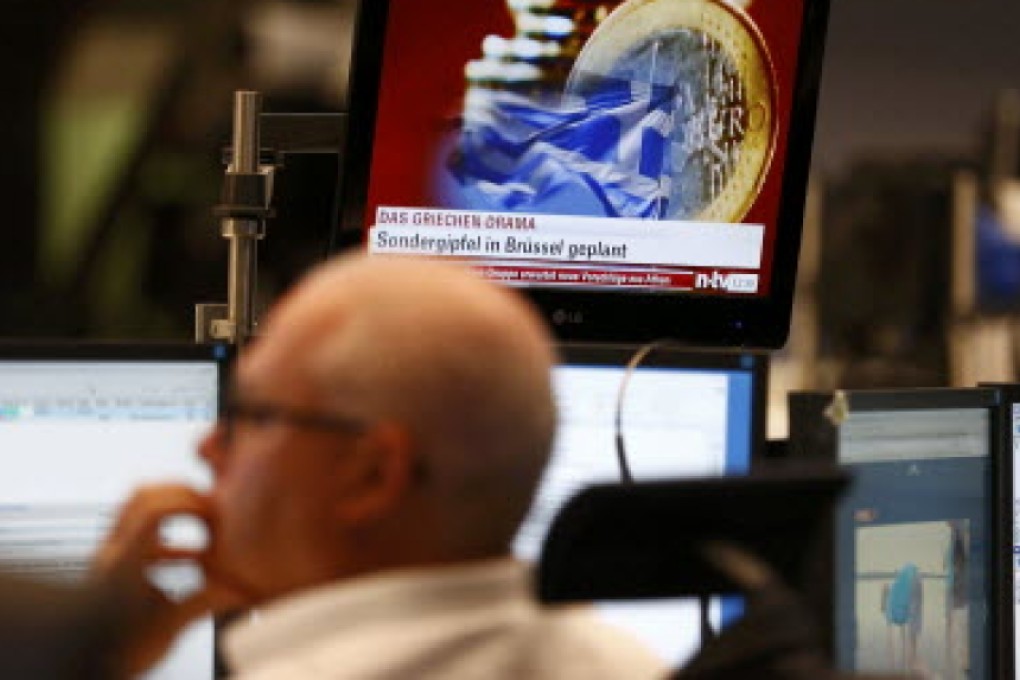 Barclays says turnover for German Bunds has fallen to 0.4 times from 0.7 times. Photo: Reuters