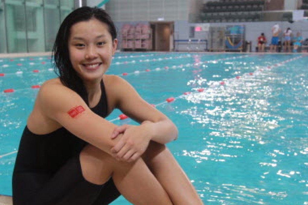 Stephanie Au wins silver for Hong Kong at the World University Games. Photo: SCMP Pictures