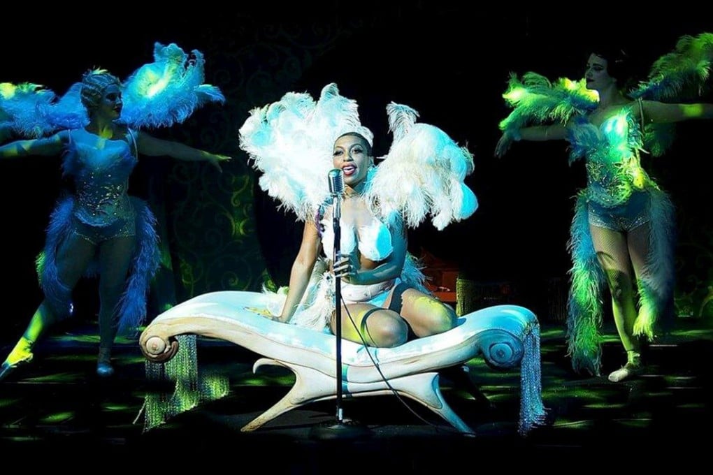 Speakeasy Dollhouse: Ziegfeld's Midnight Frolicin New York.